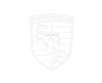 LOGO PORSCHE BLANC